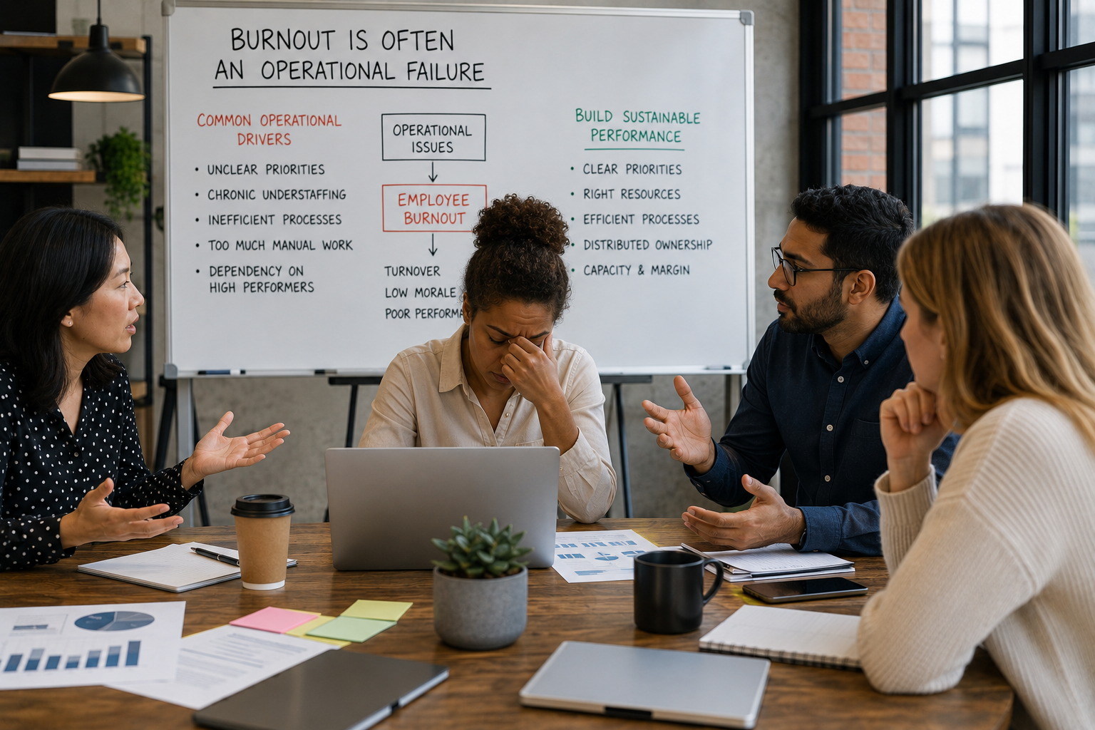 Employee Burnout Is Often an Operational Failure